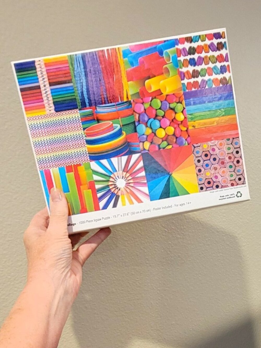 COLORFUL COLLAGE by Littlefeet Direct JIGSAW PUZZLE 1000 pieces
